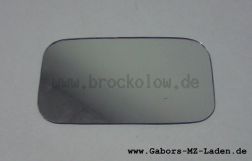 Miroir carré en verre Oldtimer 119x69mm