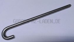 Verschlussbolzen Edelstahl für Anhängerkupplung IWL Wiesel, Berlin, Troll, Campi