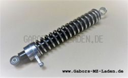 Federbein kpl., schwarz u. Chromfeder, links