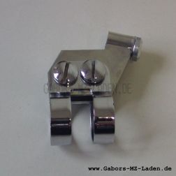 Gelenkstück links komplett, verchromt