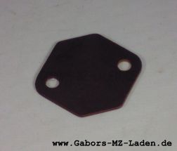 Insulating plate for brake light switch
