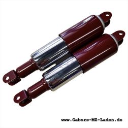 Satz Federbeine/Stoßdämpfer hinten ohne Versteller JAWA 353, 354, 360, 559