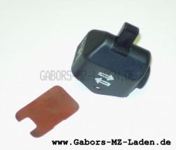 Interruptor de los intermitentes - con recorte - 8606.8, plástico