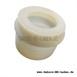 Brake fluid container for disk brake