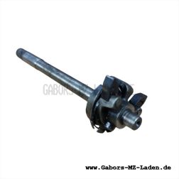 Fußschaltwelle mit Schaltstück ES Modelle mit umlaufender Nut für Schalthebelbefestigung