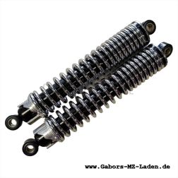 Satz Federbeine/Stoßdämpfer hinten chrom JAWA 638, 638-0, 639, 640-0-4