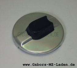 Tapa para interruptor de encendido, anodizado en color de plateado
