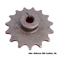 Output pinion 15 teeth SR1, SR2, SR2E