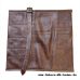 Tool bag brown, tool wrap - leather
