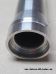 Gleitrohr, links, geschlitzt zum Klemmen (alte Gabel 29,65mm)