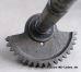 Kick start shaft with toothed segment for all 4 gear engines - SR 4-3, SR4-4