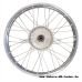 Front wheel MZ ETS 250/1 G-5 with aluminum rim 1.60x21