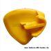 Abdeckkappe rechts, gelb eingefärbt