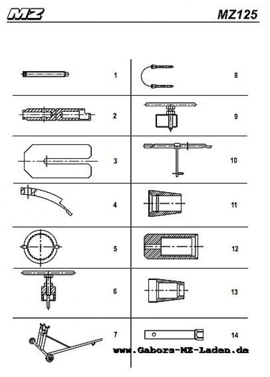 F33 Spezialwerkzeuge
