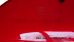 Seitenverkleidung links, Ferrari rot, mit Aufkleber "Baghira"