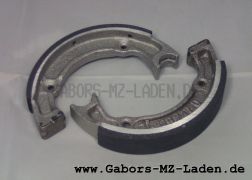 Set of brake shoes with friction pads, refurbished,  RT 125/1, 125/2, replacement