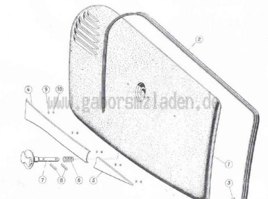 12 Coque latérale gauche
