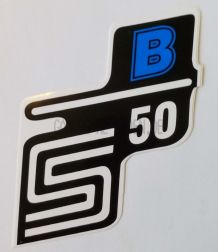 Logo S50B blue (Sticker)