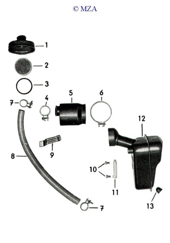 21. Intake suction system