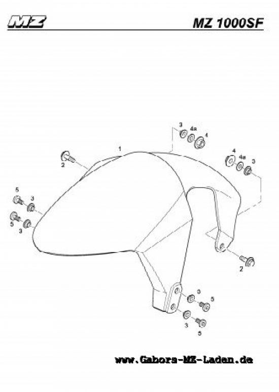 F17. Kotflügel vorn