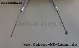 Cable Bowden, cable de arranque - gris - plano - ES 250/2 grau