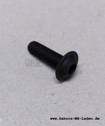 Button head screw DIN 7380-M6x20-10.9 ps black