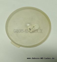 Cap for round windscreen washer tank