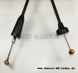 Cable Bowden, cable de embrague -negro- alto