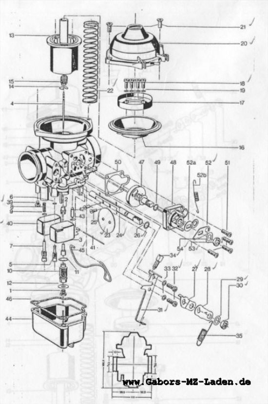 6.50 Motor - Rotax 504 - Bing Vergaser