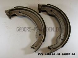 Set of brake shoes with friction pads, front 180 mm, refurbished, AWO Touren , replacement