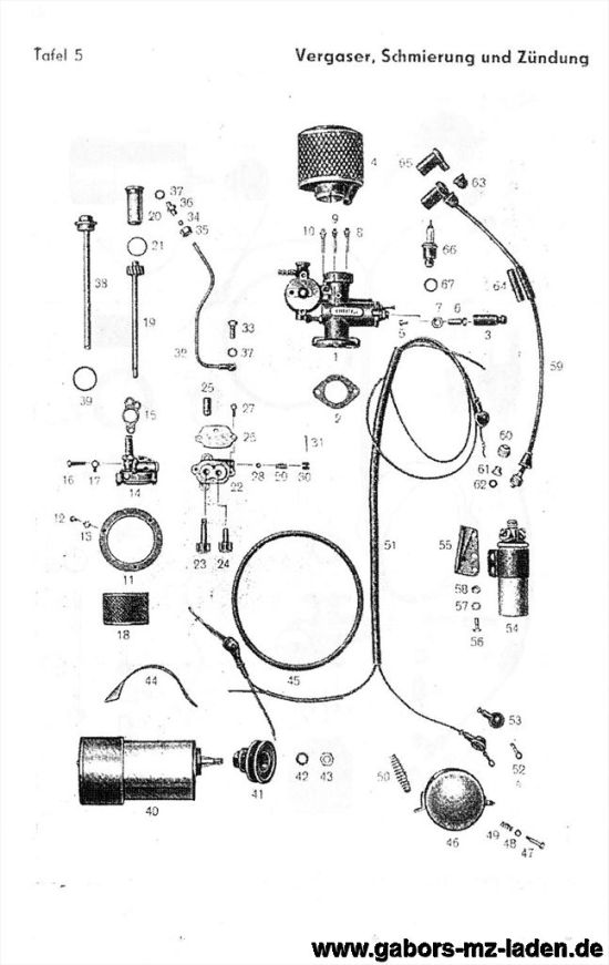 05. Carburetor, lubrication and ignition