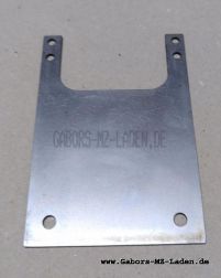 Retaining plate for fuse rail