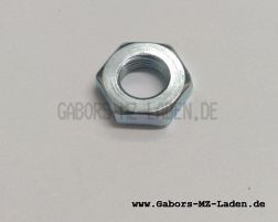 Flat hex nut for sprocket wheel on crankshaft M10x1 DIN439 for SR1, SR2, KR50, SR4-1, SR2E