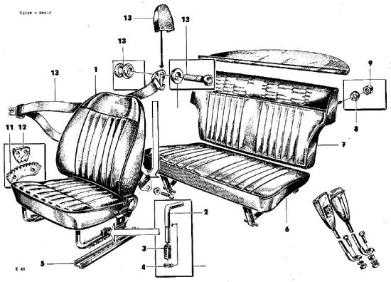 K41 Seats