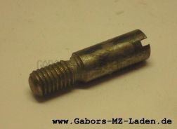 Locking screw - short - 6x25 - thread M5 - shiny galvanized - for handlever Simson