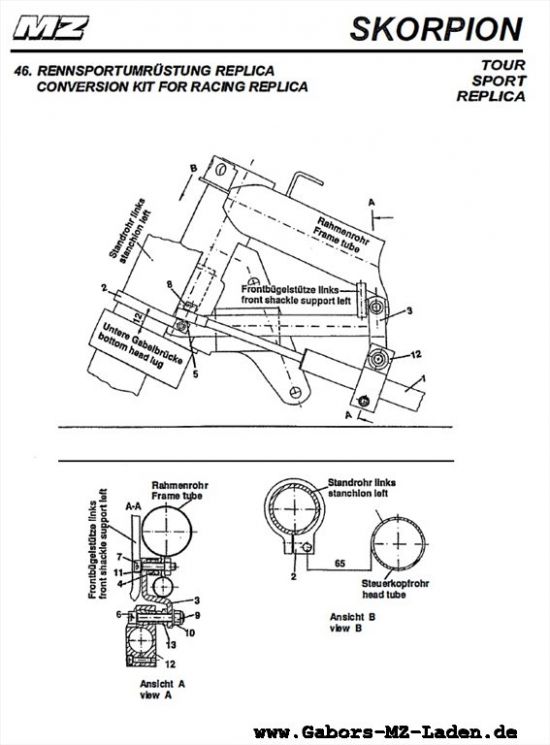 46. Rennsportumrüstung Replica