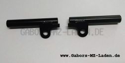 SET Carrier for front turn signals, left and right (strong version  Ø15mm, angled turn signals)
