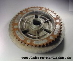 Chain sprocket with damper unit 47 teeth - carrier with sprocket
