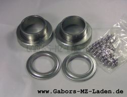 Headstock bearing - complete Set - IWL/Wiesel/Berlin (4 bearing shells and 46 balls 6mm)