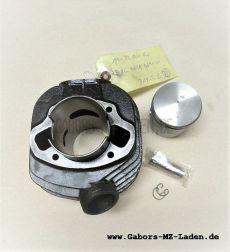 Cylinder/Piston complete in exchange -  IWL SR59 Berlin, regenrated, including complete piston gudgeon pin and circlips