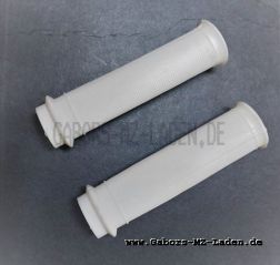Grip rubbers left and right hand side - white Pannonia P10, P12, T5, T5H, TL, TLF