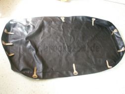 Dust cover for load side car (version with leather straps) black