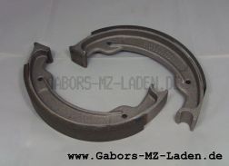 Set of brake shoes with friction pads, refurbished, rear  AWO Touren , replacement