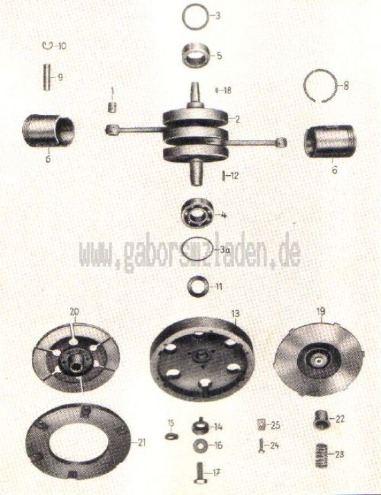 03. Kurbelwelle, Kolben, Kupplung