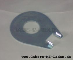 Counterholder for friction disc for steering damper