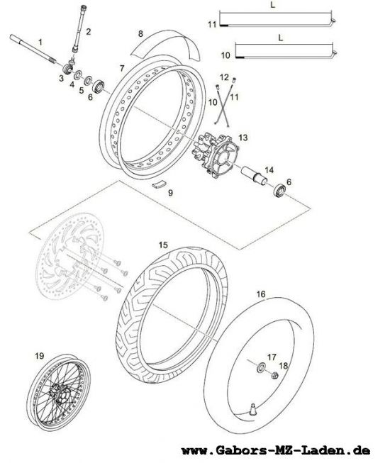 F08C. Vorderrad Classic