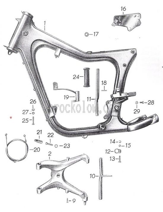 07. Rahmen, Kippständer