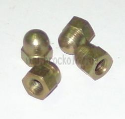 Acorn nut M6, TGL 0-1587-6, galvanised