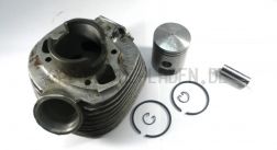 ES 125 exchange cylinder regenerated, incl. piston, gudgeon pin, piston rings and circlips