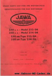 JAWA 353/04, 354/04, 250/350ccm